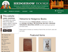Tablet Screenshot of hedgerowbooks.com